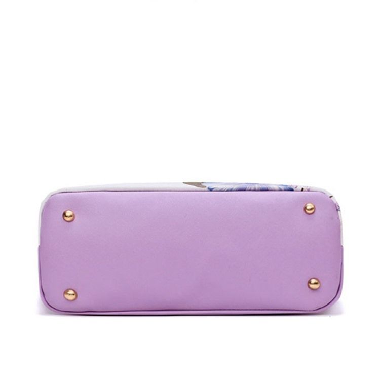 Conjunto De Bolsa Com Estampa Floral Pu