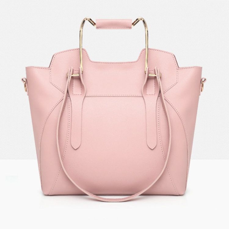 Conjunto De Bolsa Flexível De Pu Simples E Casual