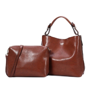 Conjunto De Duas Bolsas Pu