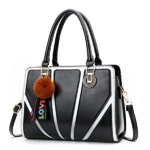 Patchwork Pucolor Block Handbag