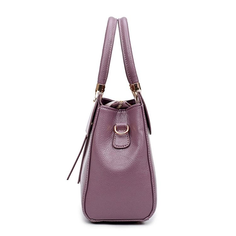 Sacola De Pu Com Padrão Lichee Ladylike