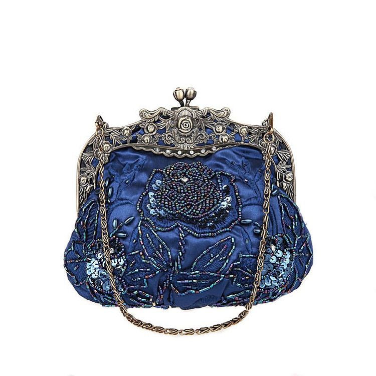 Sacolas Femininas Com Contas Florais