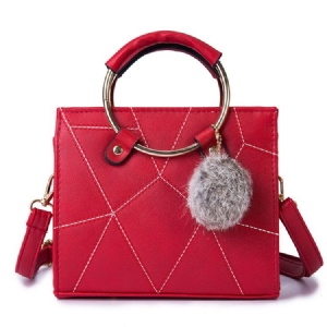 Sacolas Plain Square Pu