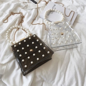 Sacolas Simples De Contas De Pvc