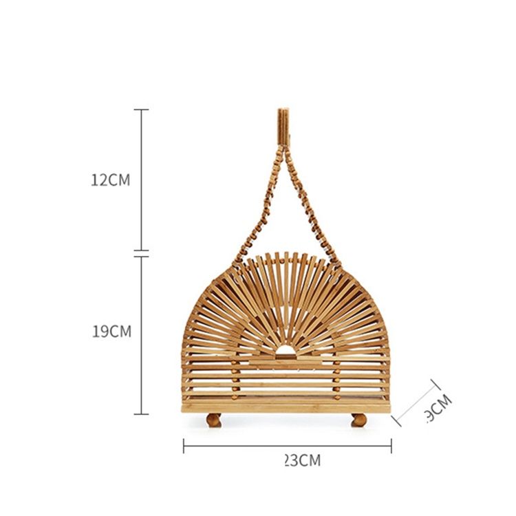 Sacos De Bambu De Malha Simples