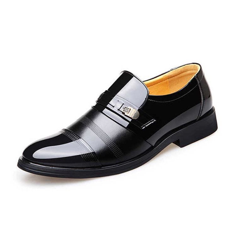 Corte Decotado Superior Redondo Toe Masculino Oxfords