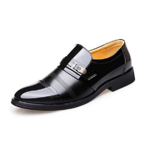 Corte Decotado Superior Redondo Toe Masculino Oxfords