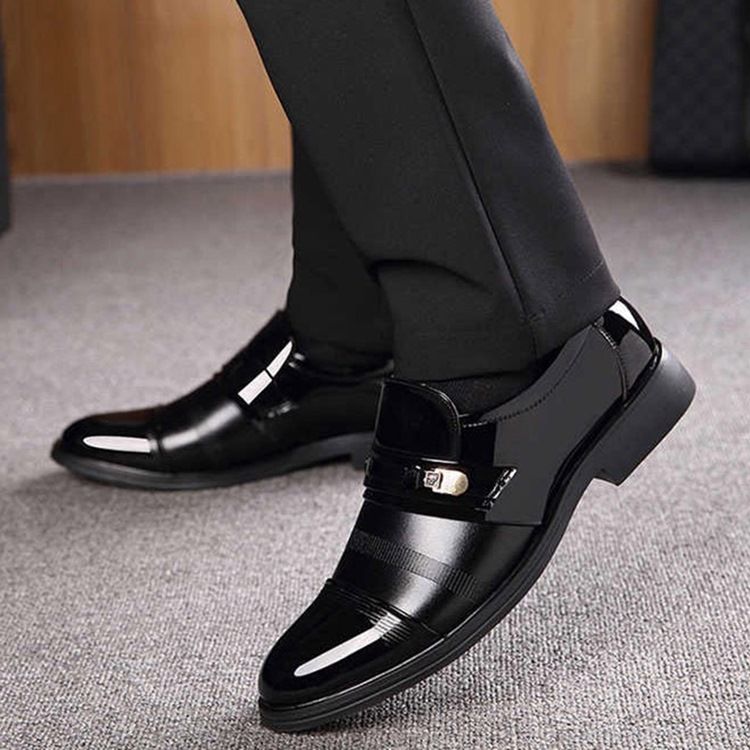 Corte Decotado Superior Redondo Toe Masculino Oxfords