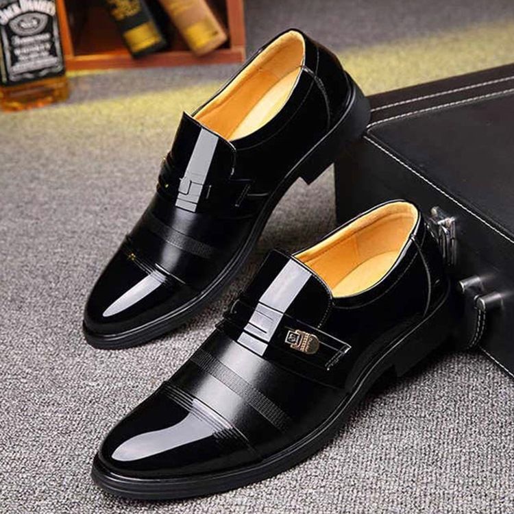 Corte Decotado Superior Redondo Toe Masculino Oxfords