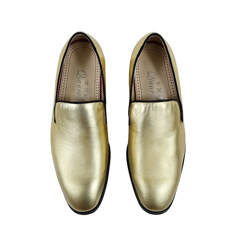 Oxfords Masculinos Golden Slip-on Low-cut