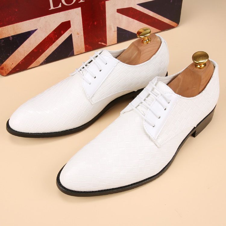 Oxfords Masculinos Vintage Grid
