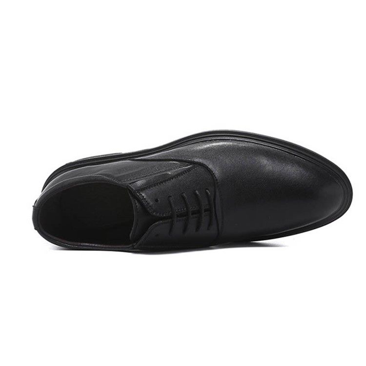 Sapatos Masculinos Com Bico Liso Pontudo E Decotado