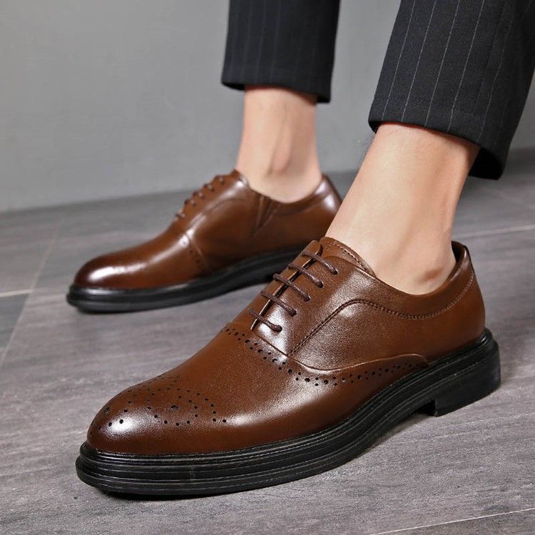 Sapatos Sociais Masculinos Com Bico Liso Pontudo E Decotado