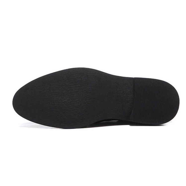 Sapatos Sociais Masculinos Com Bico Liso Pontudo E Decotado