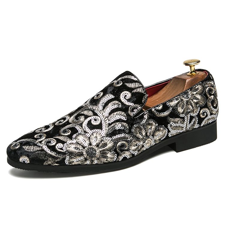 Sapatos Sociais Masculinos De Lantejoulas