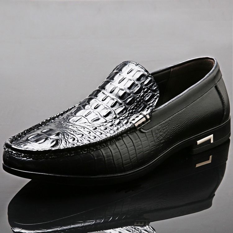 Slip-on Low-cut Superior Liso Redondo Toe Thin Shoes Oxfords Masculinos
