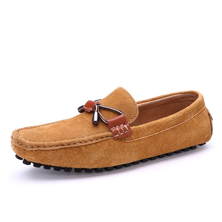 Mocassins Masculinos Lisos E Decotados.