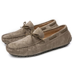 Pu Slip-on Low-cut Upper Calçado Confortável Masculino