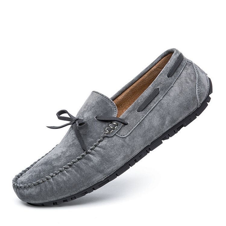 Pu Slip-on Low-cut Upper Calçado Confortável Masculino