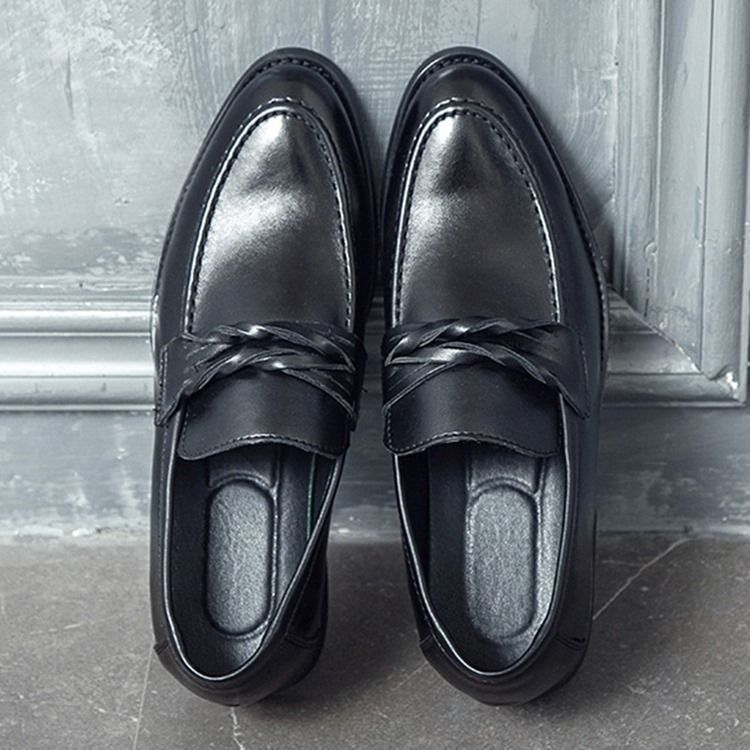 Sapatos Casuais Masculinos Simples Slip-on