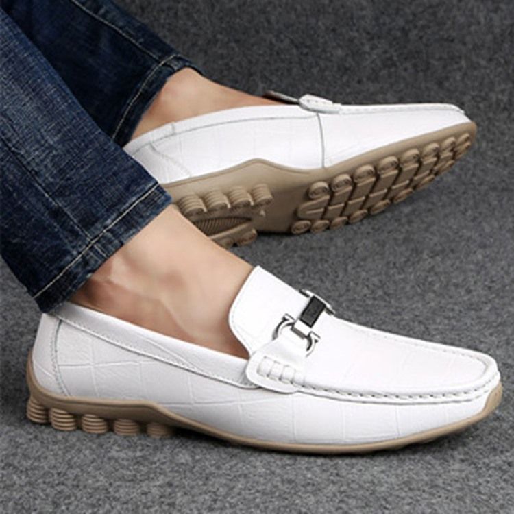 Sapatos Casuais Masculinos Xadrez Xadrez