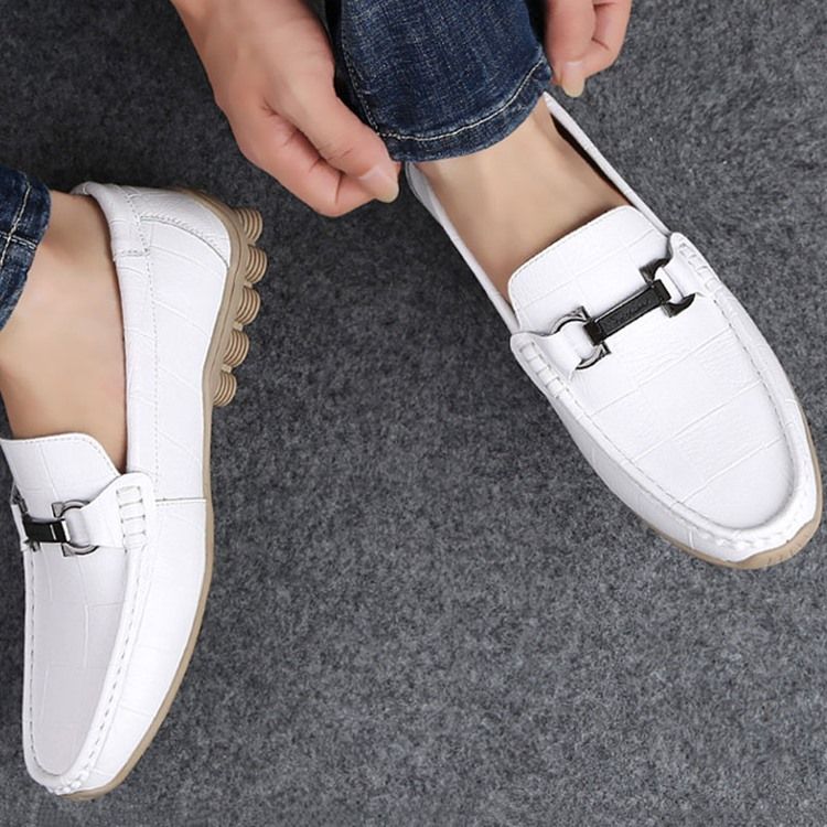 Sapatos Casuais Masculinos Xadrez Xadrez