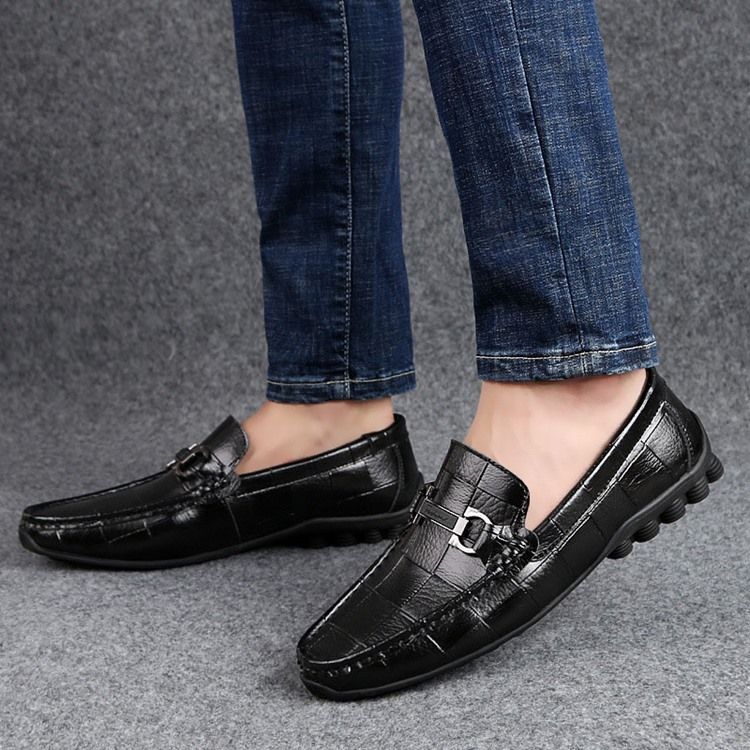 Sapatos Casuais Masculinos Xadrez Xadrez