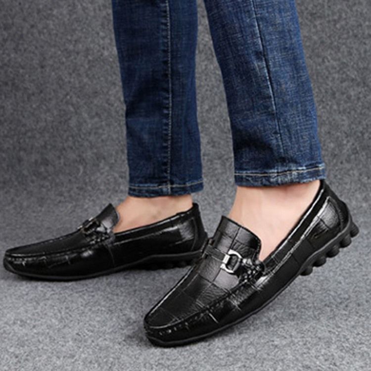 Sapatos Casuais Masculinos Xadrez Xadrez