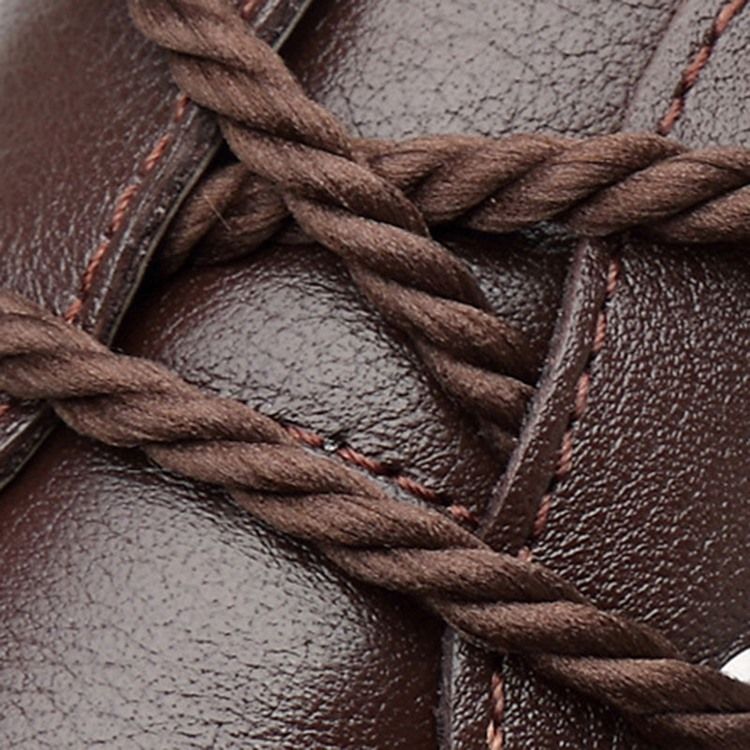 Sapatos Confortáveis Masculinos Com Renda Simples Redonda