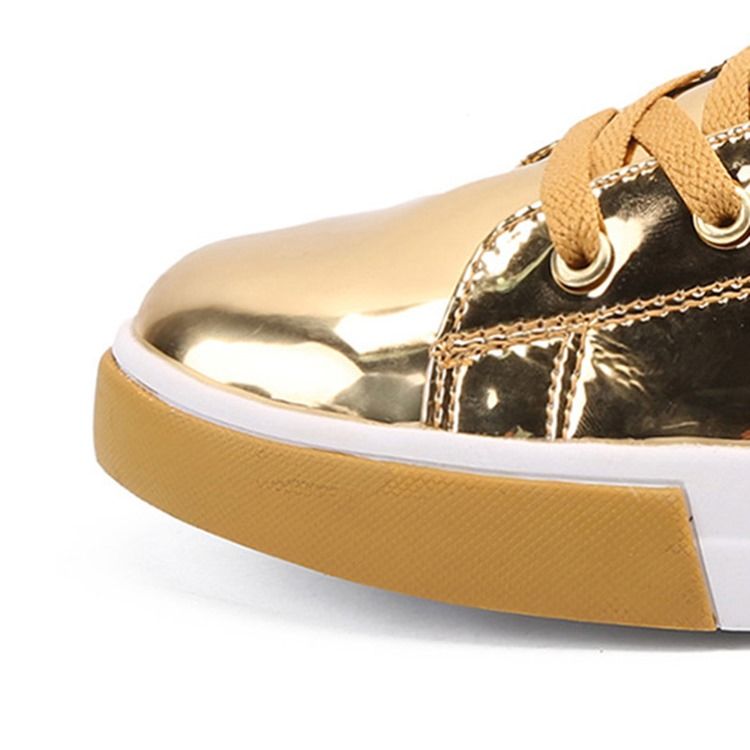 Sapatos De Skate Masculinos Com Cordões De Cordão