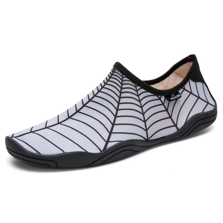 Tênis Aquáticos Spandex Slip-on Round Toe Masculino