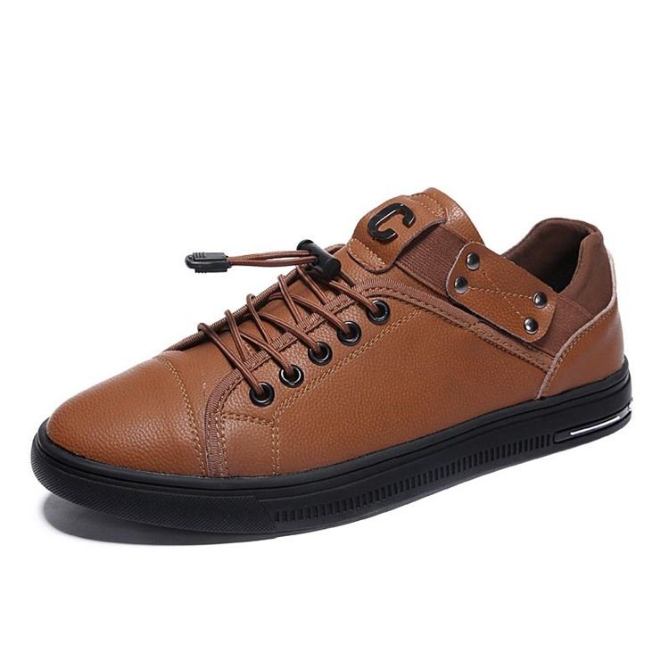 Tênis Elástico Liso Masculino Para Skate