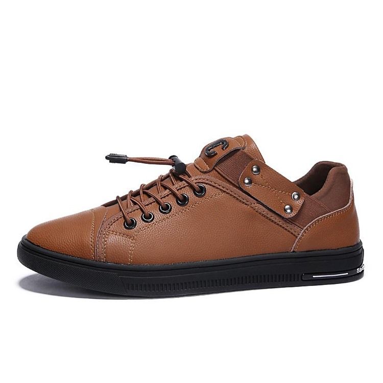 Tênis Elástico Liso Masculino Para Skate
