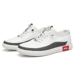 Tênis De Skate Masculino Com Bloco De Cor Simples Redondo