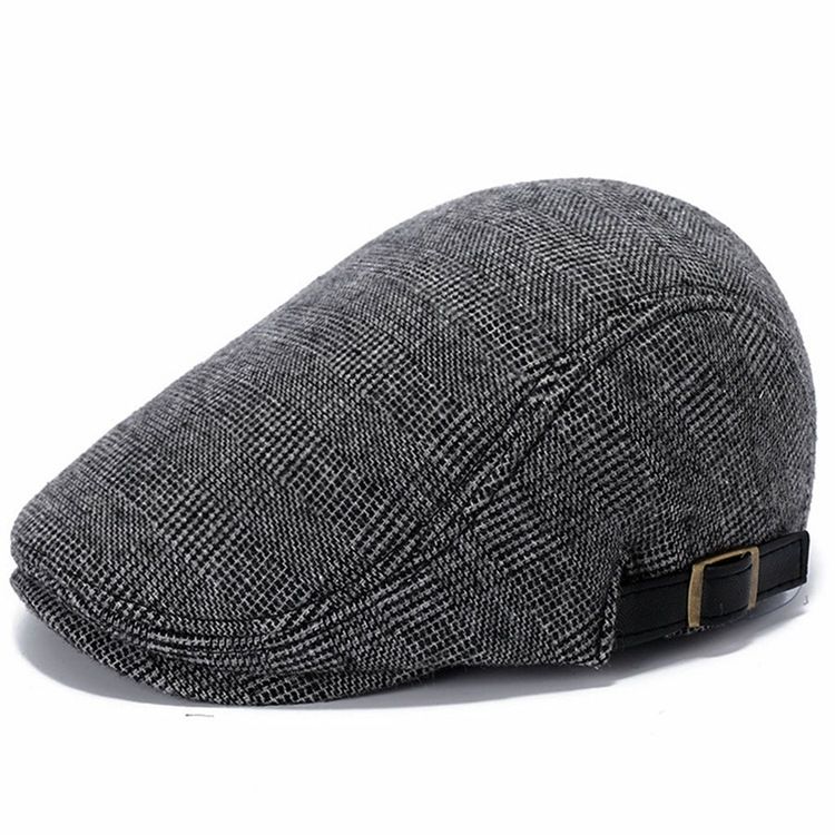 Boina Masculina Bonés Simples Europeus De Inverno