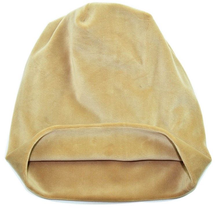Boné Casual Masculino De Veludo Liso Para O Inverno