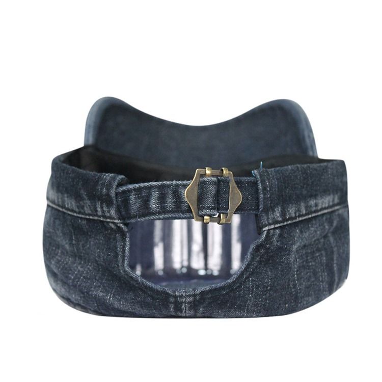 Boné De Denim Lavado Desportivo Masculino