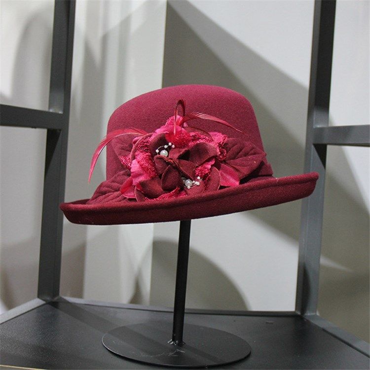 Bonés 3d Femininos Simples Britânicos De Inverno