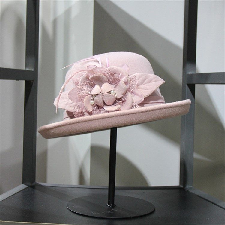 Bonés 3d Femininos Simples Britânicos De Inverno