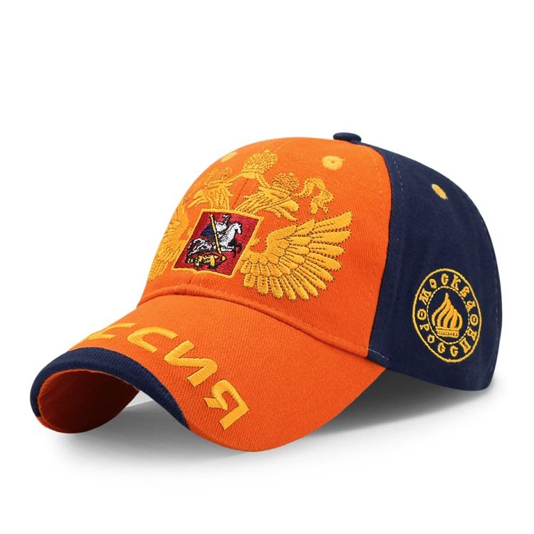 Chapéu Águia De Duas Cabeças Dourado Masculino Lazer Chapéu