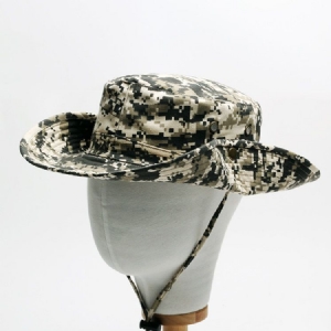 Chapéu De Balde Com Padrão De Camuflagem Masculina