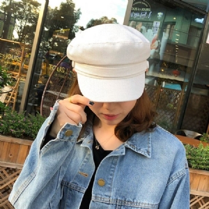 Chapéu Feminino Casual Militar De Verão