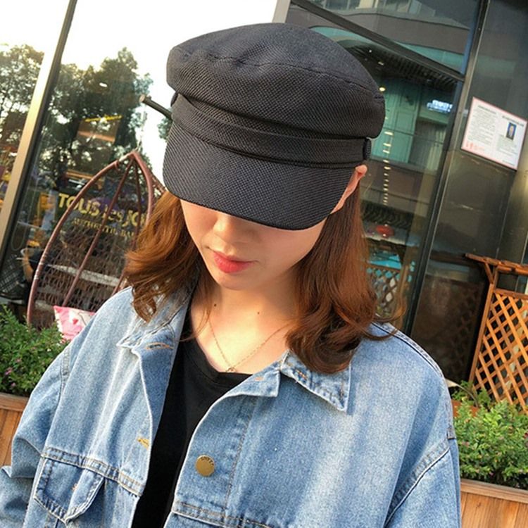 Chapéu Feminino Casual Militar De Verão