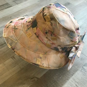 Chapéu Feminino Charmeuse Summer Floral Sun