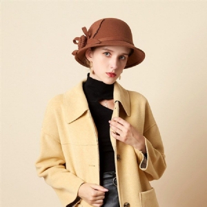 Chapéu Feminino Fedora Chapéus 3d Simples Outono