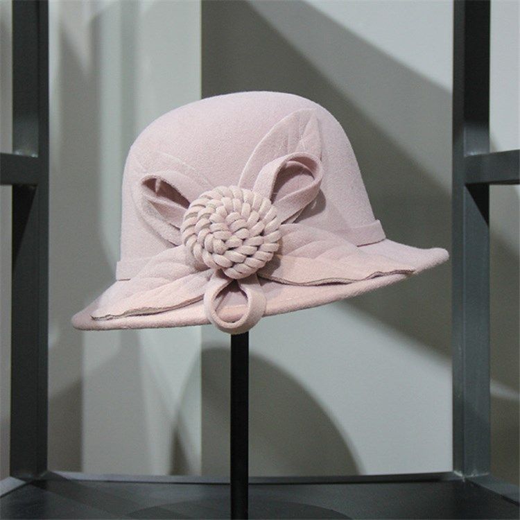 Chapéu Feminino Fedora Chapéus 3d Simples Outono
