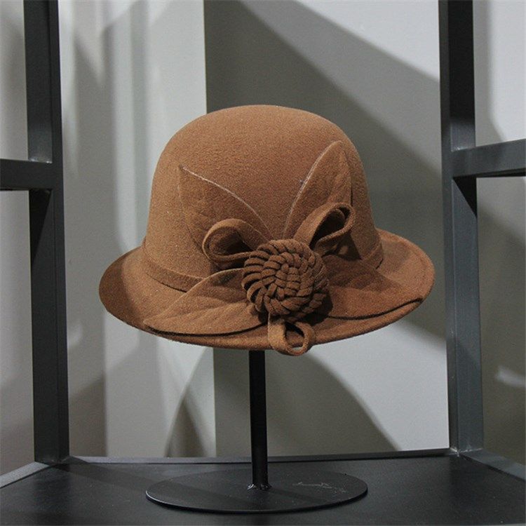Chapéu Feminino Fedora Chapéus 3d Simples Outono