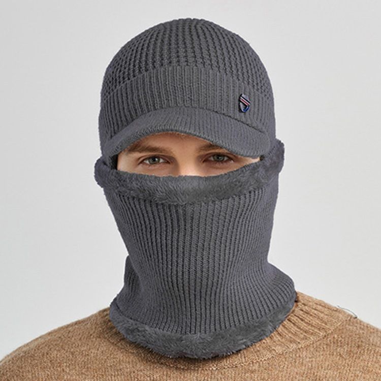 Chapéu De Lã Masculino De Lã Tricotado Chapéus Lisos De Primavera