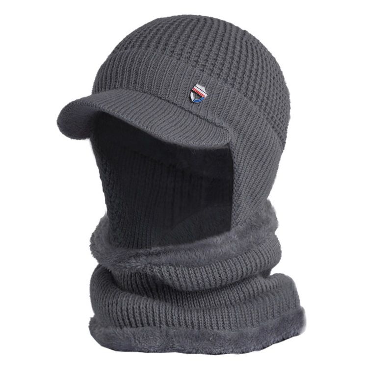 Chapéu De Lã Masculino De Lã Tricotado Chapéus Lisos De Primavera