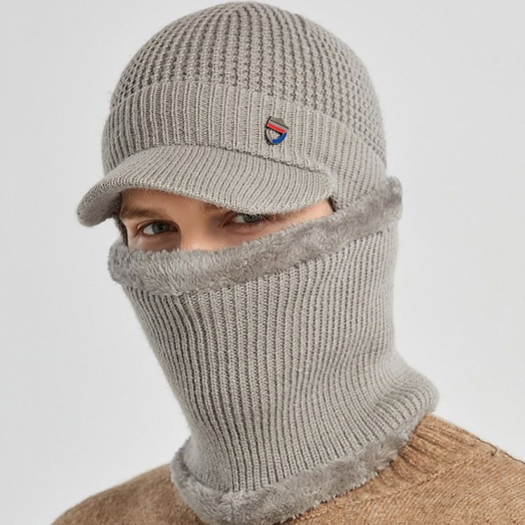 Chapéu De Lã Masculino De Lã Tricotado Chapéus Lisos De Primavera